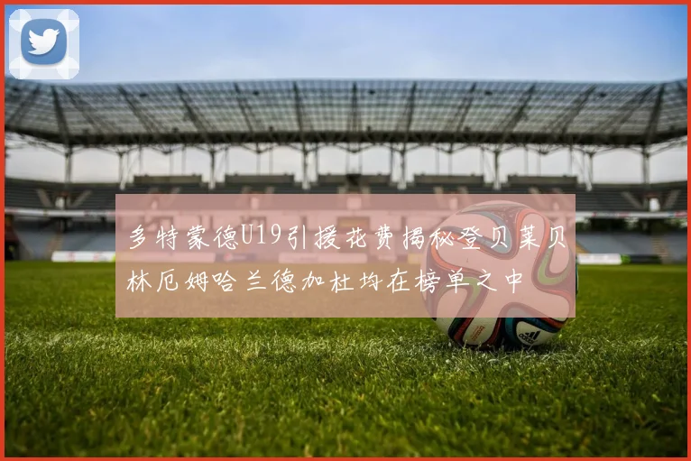 多特蒙德U19引援花费揭秘登贝莱贝林厄姆哈兰德加杜均在榜单之中