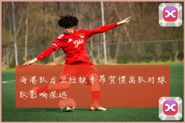 海港队后卫短缺李昂贺惯离队对球队影响深远