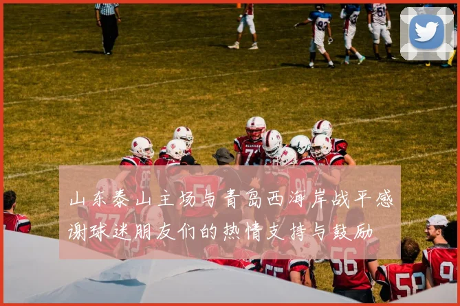 山东泰山主场与青岛西海岸战平感谢球迷朋友们的热情支持与鼓励